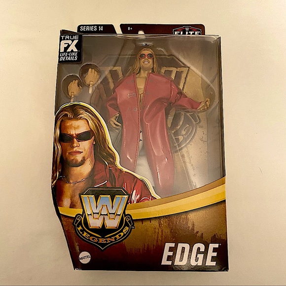 Edge Elite Legends 14 WWE Mattel Wrestling Action Figure - Picture 1 of 2